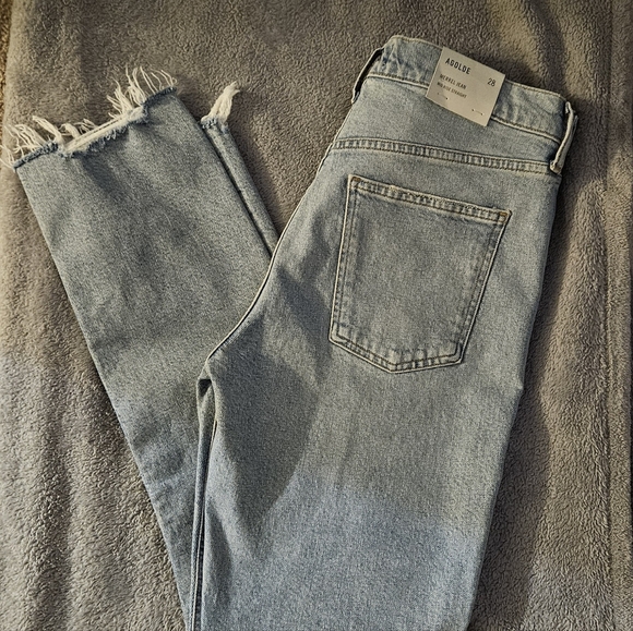 AGOLDE Merrell Jean 90s Mid Rise Sraight. - Picture 6 of 8